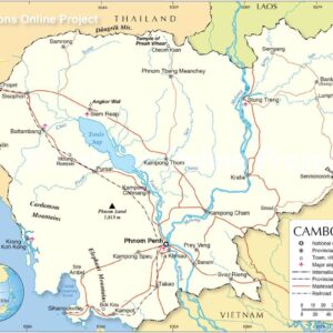Cambodia Maps