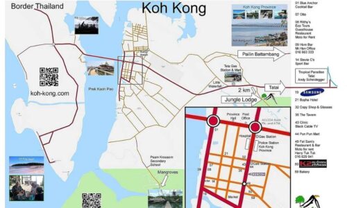 Koh Kong Maps