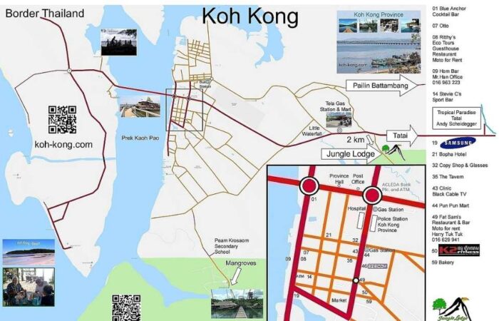 Koh Kong Maps 1 Koh Kong Maps