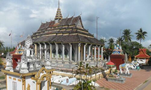 Pagodas, Battambang, Cambodia
